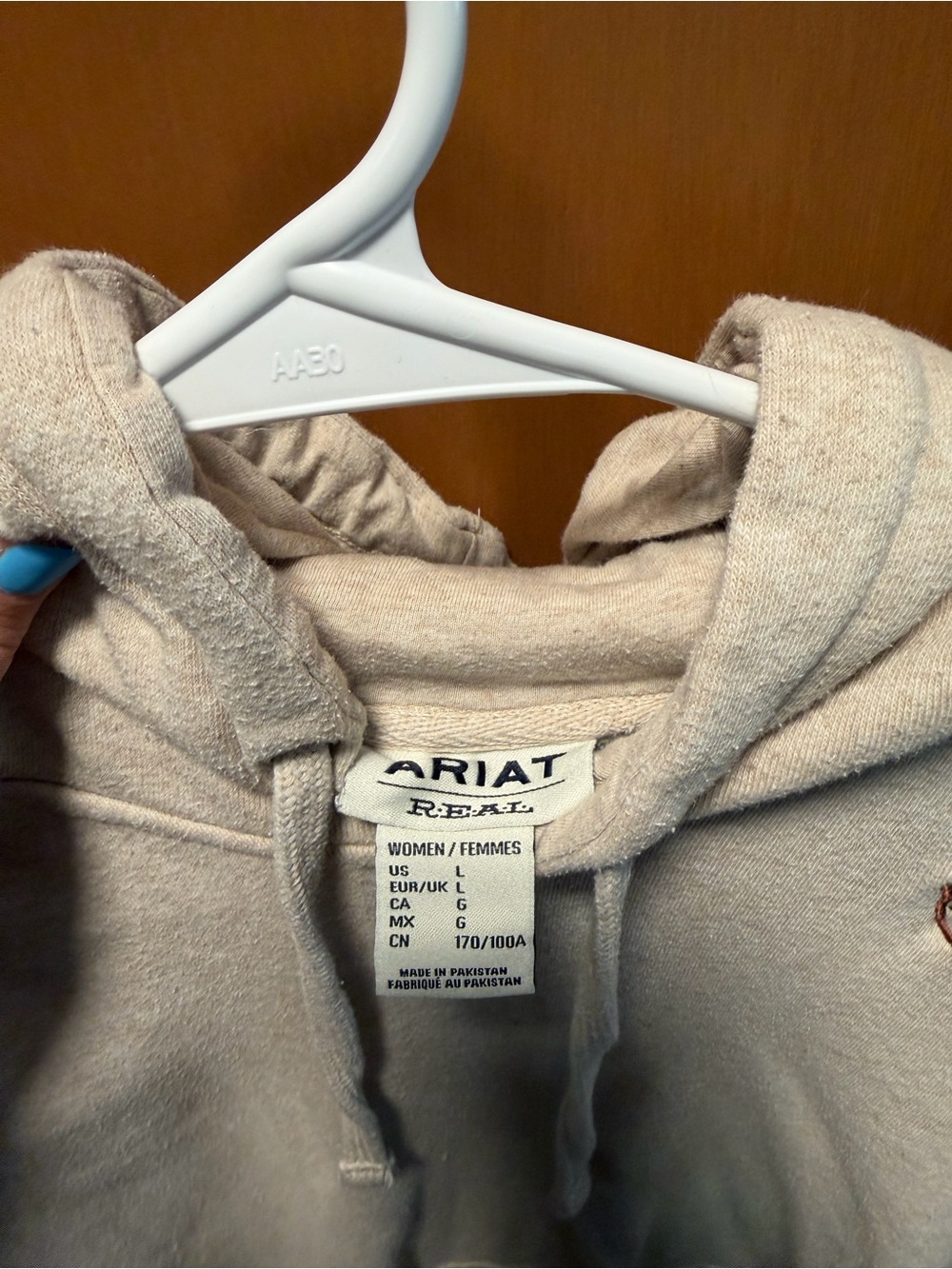 Ariat Women’s Boot Barn Exclusive Embroidered Logo Hoodie- Size Large - Picture 4 of 4